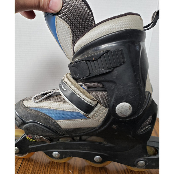 Rollerblade Bladerunner Twist Junior Adjustable Skate, Black, Size 4-7 - Picture 8 of 16